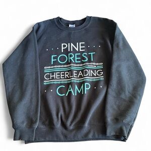 Black Pine Forest Cheerleading Camp Sweater
